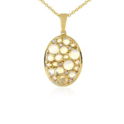 Collier en argent et Opale Welo
