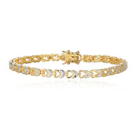 Bracelet en laiton et Diamant I3 (I) (Juwelo Style)