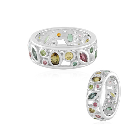 Bague en argent et Tourmaline