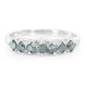 Bague pour homme en argent et Diamant fantaisie
