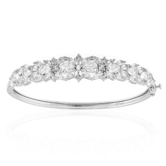 Bracelet en argent et Topaze blanche