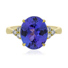 Bague en or et Tanzanite AAA (CIRARI)