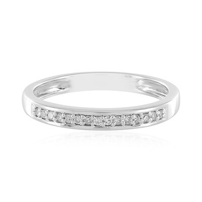 Bague en argent et Diamant I2 (I)