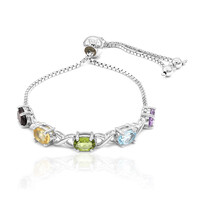 Bracelet en argent et Topaze bleu ciel