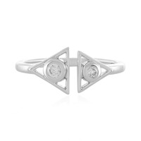 Bague en argent et Zircon