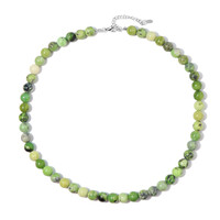 Collier en argent et Serpentine