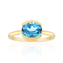 Bague en or et Topaze de Marambaia