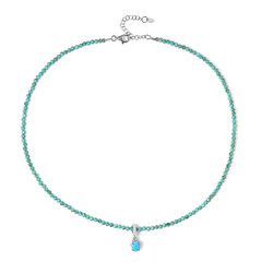 Collier en argent et Turquoise