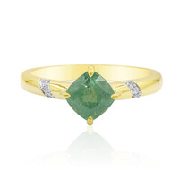 Bague en or et Grenat Démantoïde de Madagascar (John Ferry)
