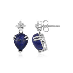 Boucles d'oreilles en argent et Lapis-Lazuli