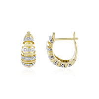 Boucles d'oreilles en or et Diamant I1 couleur (I) (Ornaments by de Melo)