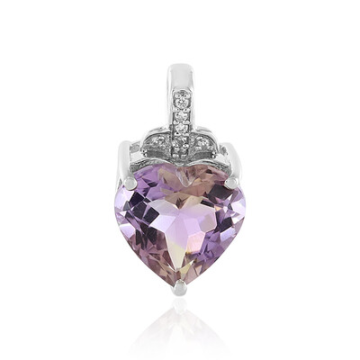 Pendentif en argent et Amétrine