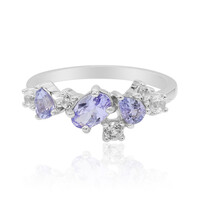 Bague en argent et Tanzanite