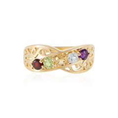 Bague en argent et Améthyste de Zambie