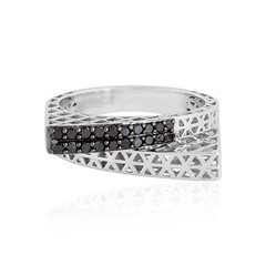 Bague en or et Diamant noir (Ornaments by de Melo)