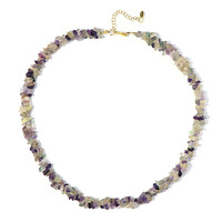 Collier en argent et Fluorite d'Argentine
