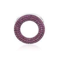 Pendentif en argent et Grenat Rhodolite