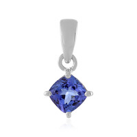 Pendentif en argent et Tanzanite