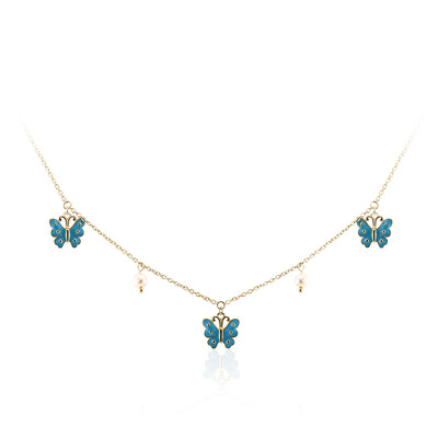 Collier en argent et Perle de culture d'eau douce