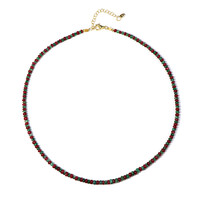 Collier en argent et Rubis de Madagascar