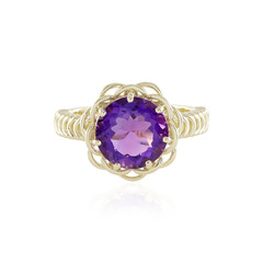 Bague en or et Améthyste d'Uruguay (Ornaments by de Melo)