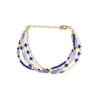 Bracelet en argent et Tanzanite (Riya)