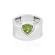 Bague en argent et Péridot (de Melo)