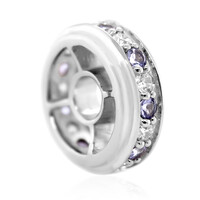 Pendentif en argent et Tanzanite