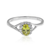 Bague en argent et Grenat du Mali