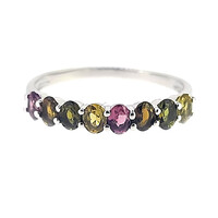 Bague en argent et Tourmaline