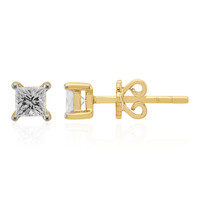 Boucles d'oreilles en or et Diamant IF (D)