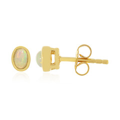 Boucles d'oreilles en argent et Opale Welo