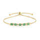 Bracelet en argent et Emeraude de Zambie