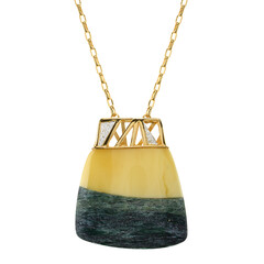 Collier en argent et Pierre fine