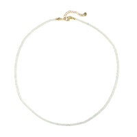 Collier en argent et Topaze blanche
