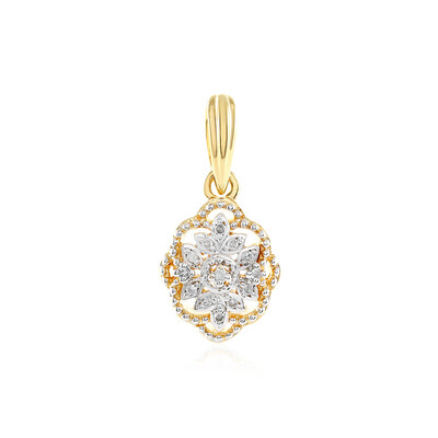 Pendentif en argent et Diamant I2 (I)
