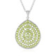 Collier en argent et Péridot