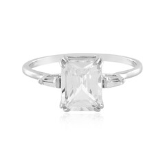 Bague en argent et Zircon