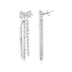 Boucles d'oreilles en argent et Zircon