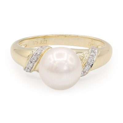 Bague en or et Perle d'Akoya (TPC)