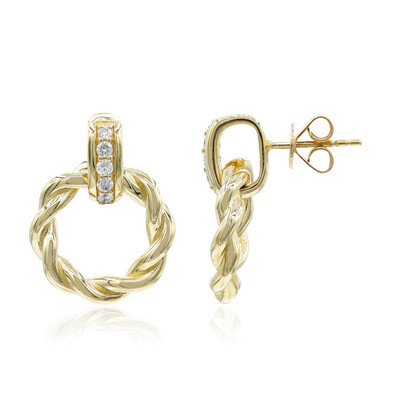 Boucles d'oreilles en or et Diamant I1 (H) (CIRARI)