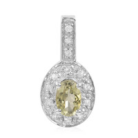 Pendentif en argent et Tourmaline