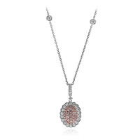 Collier en or et Diamant rose I1 (CIRARI)