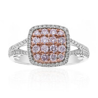 Bague en or et Diamant rose I1 (CIRARI)