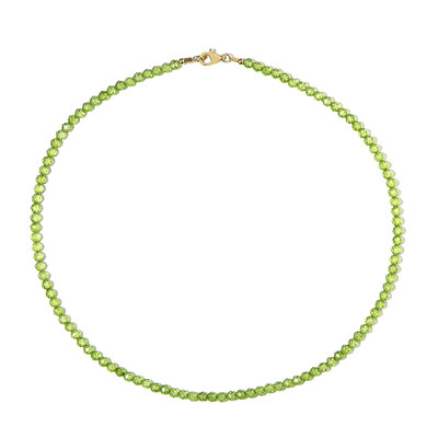 Collier en argent et Péridot
