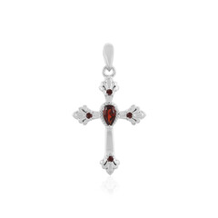 Pendentif en argent et Grenat du Mozambique