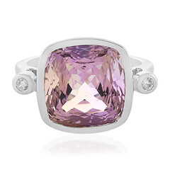 Bague en argent et Amétrine de Anahi (PHANTASIA)