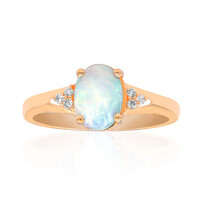 Bague en or et Opale Welo AAA