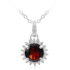 Collier en argent et Grenat