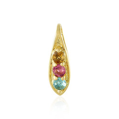 Pendentif en argent et Tourmaline